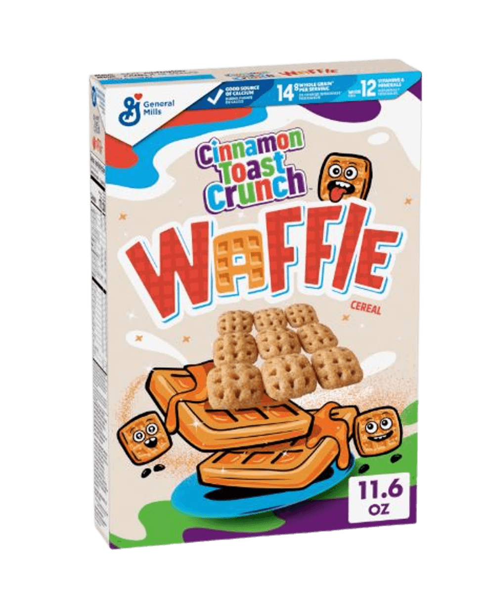 CINNAMON TOAST CRUNCH WAFFLE CEREAL 328g