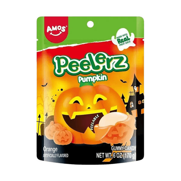 Hovedbilde AMOS Peelerz Halloween - Gummy Pumpkin 65g