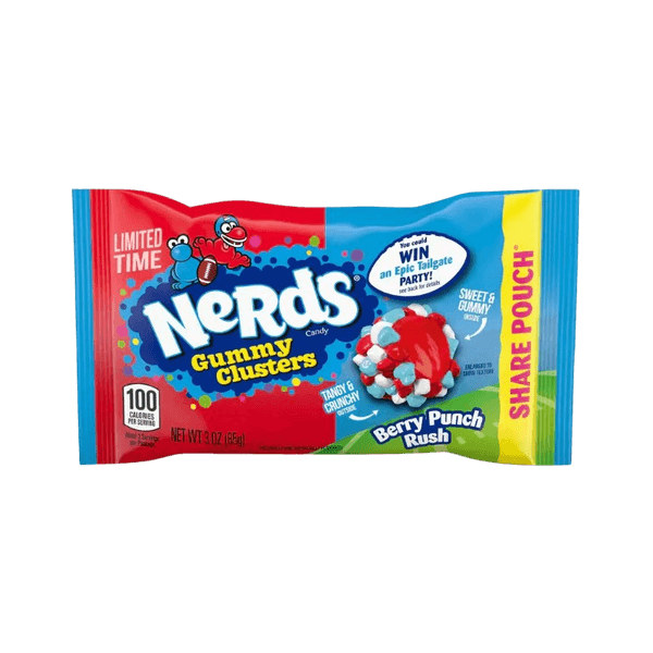 Hovedbilde Nerds Gummy Clusters Berry Punch Rush - LIMITED ...