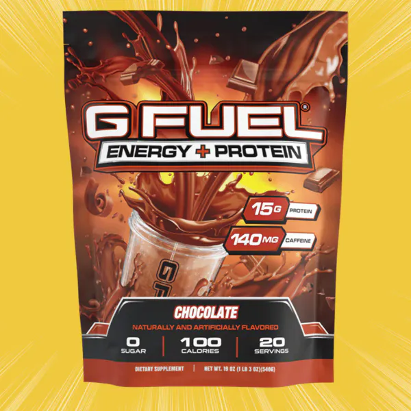 Bilde av G FUEL Energi + Proteinsjokolade (20 porsjoner)